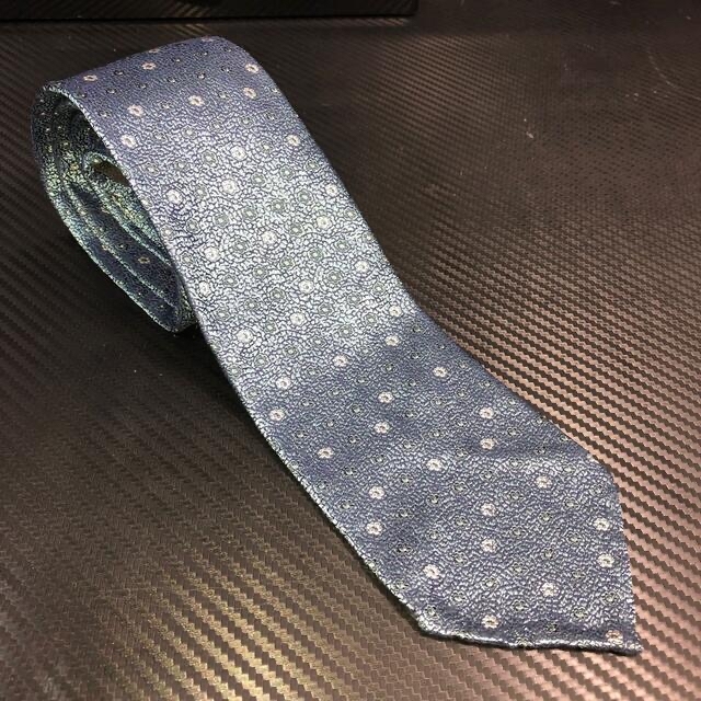 TIE YOUR TIE(タイユアタイ)の【中古・ネクタイ】TIE YOUR TIE（タイ・ユア・タイ）、ターコイズブルー メンズのファッション小物(ネクタイ)の商品写真