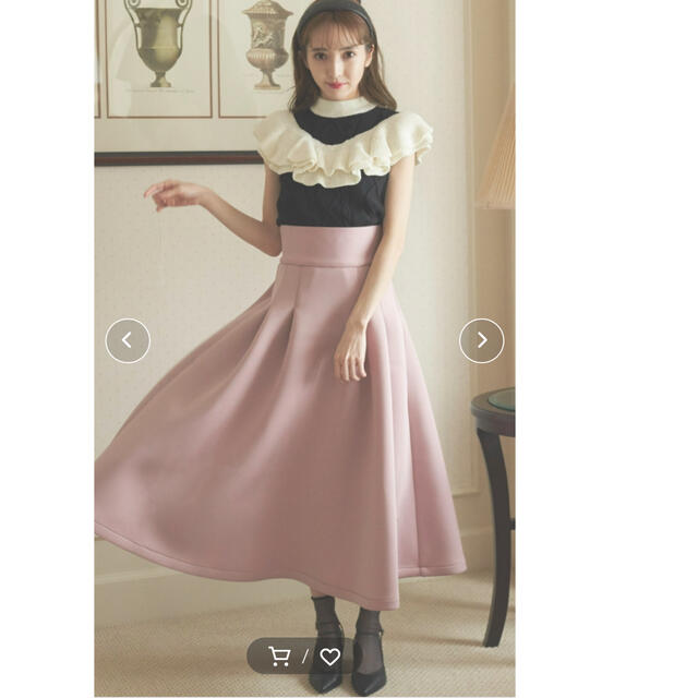 VIOLETTA  ボンディングスカート レディースのスカート(ロングスカート)の商品写真