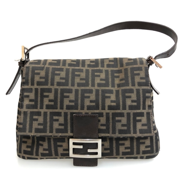 フェンディ FENDI ズッカ柄 マンマバケット ハンド ワン ショルダー