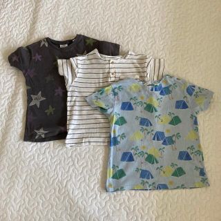 ザラキッズ(ZARA KIDS)のZARA kids Tシャツ　子供　キッズ　3枚セット(Tシャツ/カットソー)