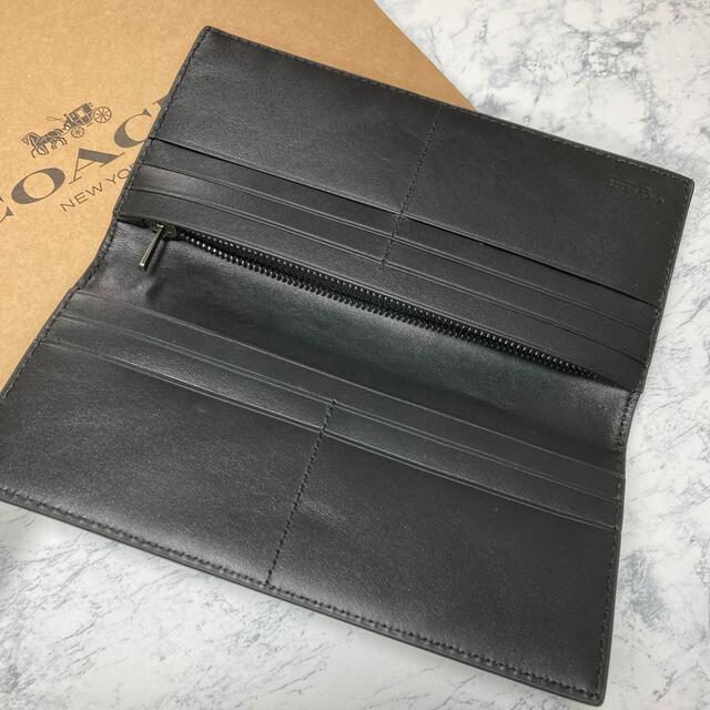 コーチ 長財布 メンズ COACH 91636 BLK ブラック