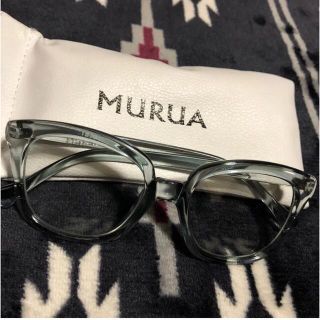 ムルーア(MURUA)の美品！MURUA クリアサングラス(サングラス/メガネ)