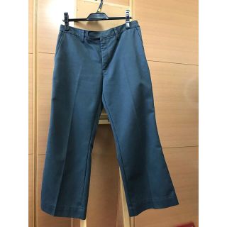 ユニクロ(UNIQLO)のユニクロ　センタープレスパンツ(クロップドパンツ)