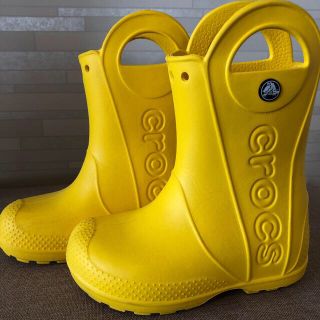 クロックス(crocs)の18㎝クロックスレインブーツ(長靴/レインシューズ)