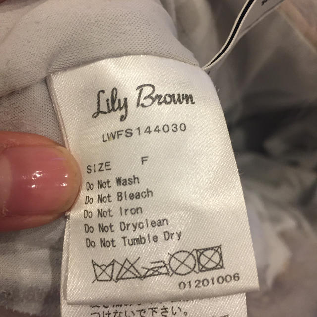 Lily Brown(リリーブラウン)のフェザースカート レディースのスカート(ミニスカート)の商品写真
