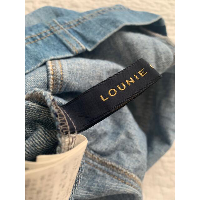 LOUNIE(ルーニィ)の【お値下げ❗️】LOUNIEデニムワンピース レディースのワンピース(ひざ丈ワンピース)の商品写真