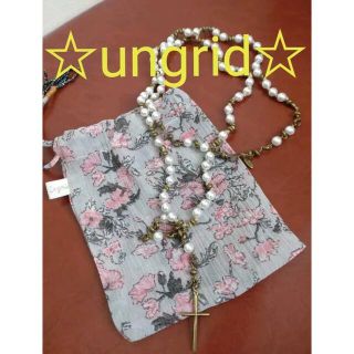 アングリッド(Ungrid)の★新品未使用★  ungrid アングリッド ネックレス アクセサリー(ネックレス)