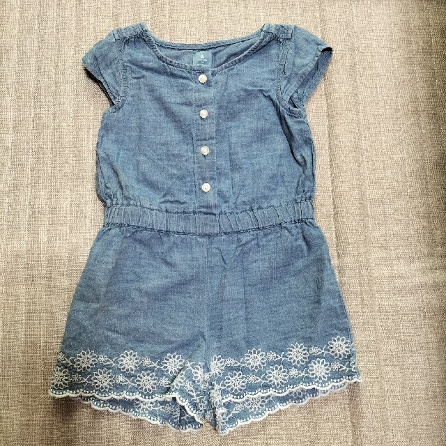 babyGAP(ベビーギャップ)の【GAP】サロペット　100cm キッズ/ベビー/マタニティのキッズ服女の子用(90cm~)(ワンピース)の商品写真