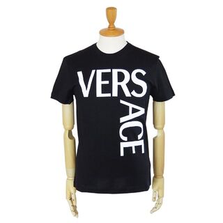 ヴェルサーチ(VERSACE)の ヴェルサーチ Tシャツ 半袖 1001288 1W000 ブラック [M](Tシャツ/カットソー(半袖/袖なし))