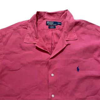 ポロラルフローレン(POLO RALPH LAUREN)の古着　ラルフローレン　開襟半袖シャツ　XXL(シャツ)