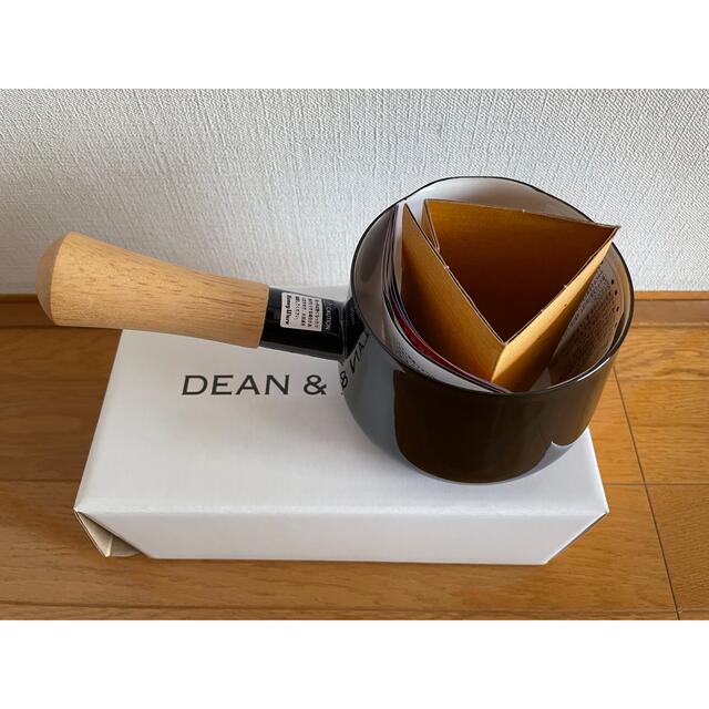 DEAN & DELUCA(ディーンアンドデルーカ)の【新品未使用】DEAN & DELUCA　ホーローミルクパン (12cm) インテリア/住まい/日用品のキッチン/食器(鍋/フライパン)の商品写真