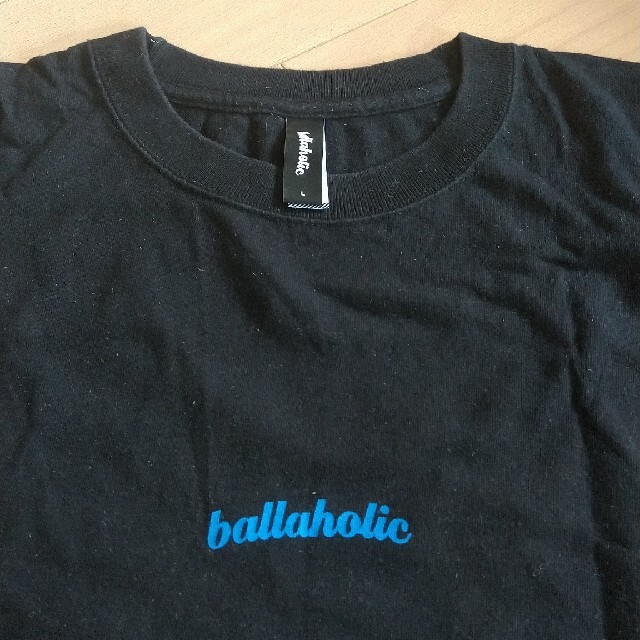 ballaholic バックプリントTシャツ(黒)