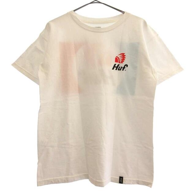 HUF(ハフ)のHUF ハフ プリントデザイン 半袖Tシャツ カットソー ホワイト メンズのトップス(Tシャツ/カットソー(半袖/袖なし))の商品写真