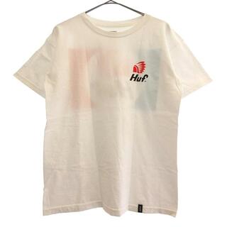 ハフ(HUF)のHUF ハフ プリントデザイン 半袖Tシャツ カットソー ホワイト(Tシャツ/カットソー(半袖/袖なし))