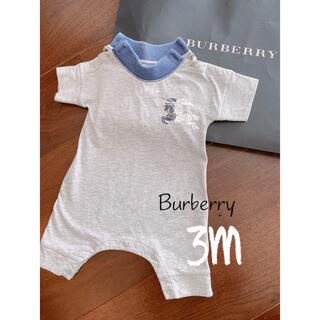 バーバリー(BURBERRY)のBurberry children  バーバリー　ベビー服　3M(ロンパース)