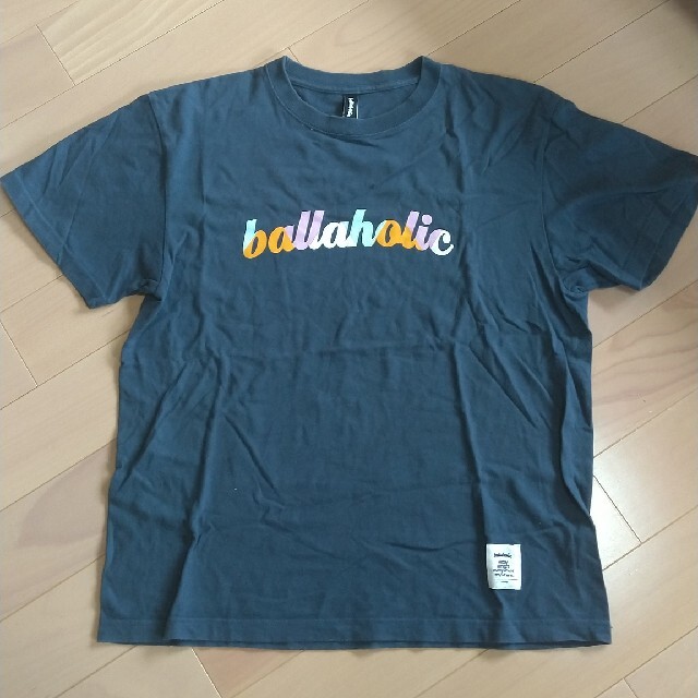 ballaholic  カラフルロゴTシャツ(ネイビー)