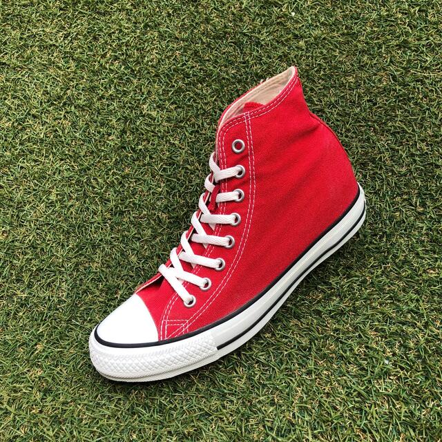 美品24.5 converseコンバース オールスター インヒールHI H596