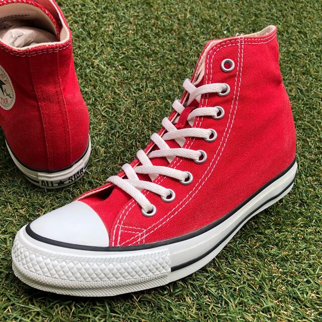 美品24.5 converseコンバース オールスター インヒールHI H596 1