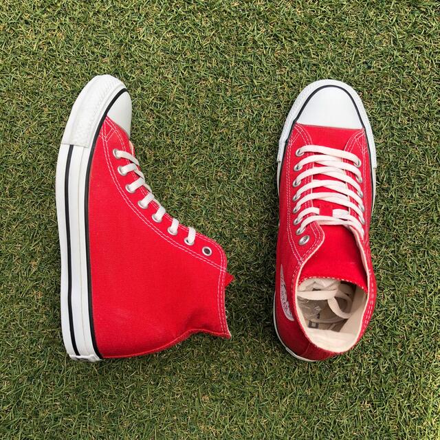 美品24.5 converseコンバース オールスター インヒールHI H596 2