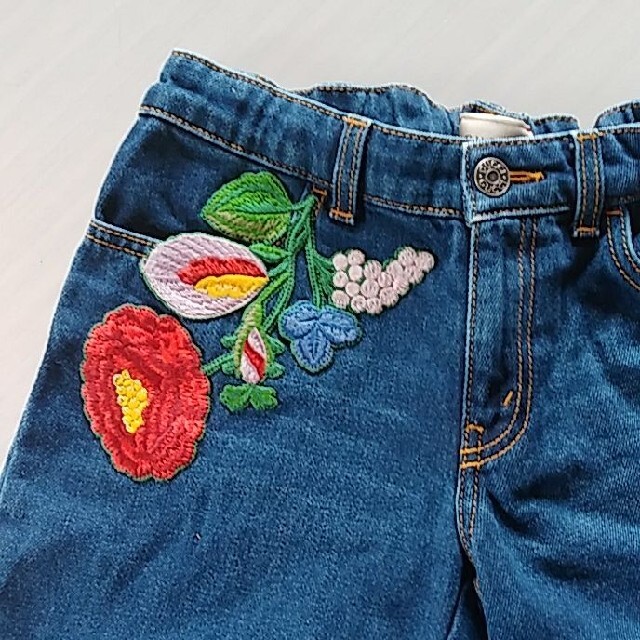 値下‼️GUCCI デニムショートパンツ 140 150 レディース