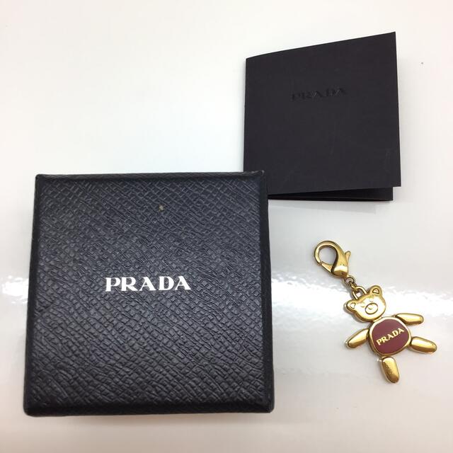 PRADA(プラダ)のPRADA/プラダ　キーホルダー/チャーム　ベア/くま レディースのファッション小物(キーホルダー)の商品写真