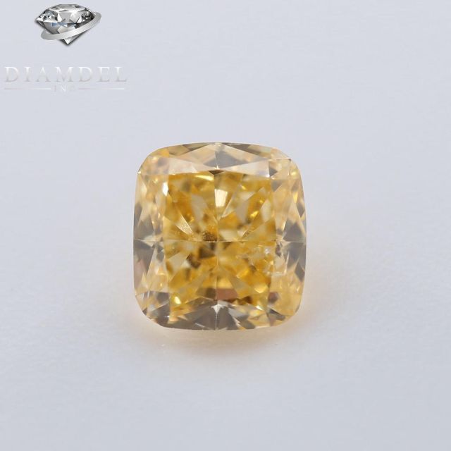 0187ctカラーイェローダイヤモンドルース/ F.I.O.YELLOW/ 0.187 ct.