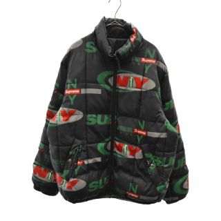 シュプリーム(Supreme)のSUPREME シュプリーム 18AW NY Reversible Puffy Jacket リバーシブル パファー ジャケット ジップアップダウンジャケット マルチ(ダウンジャケット)