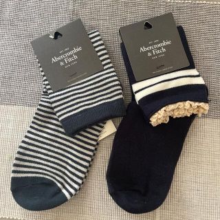 アバクロンビーアンドフィッチ(Abercrombie&Fitch)のアバクロ ソックス 2足セット ☆週末SALE(ソックス)