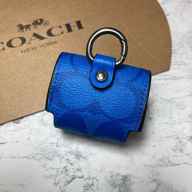 C1618商品名新作　COACH ★レアカラー★AirPods pro Case シグネチャー