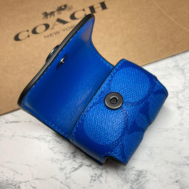 C1618商品名新作　COACH ★レアカラー★AirPods pro Case シグネチャー