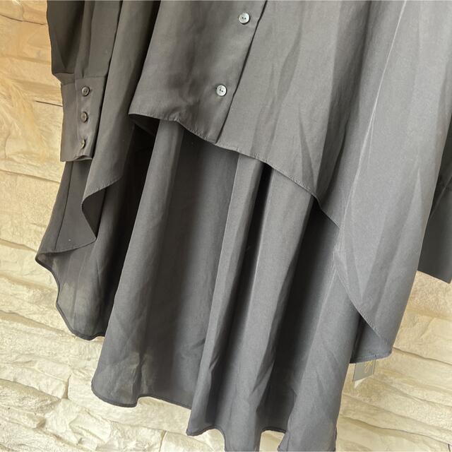 SCOT CLUB - 新品1.4万☆aga シンプルこなれ ロング丈シャツ