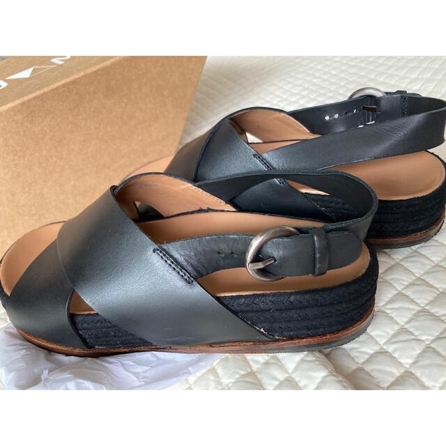 JVAM レザークロスサンダル 36 | hartwellspremium.com
