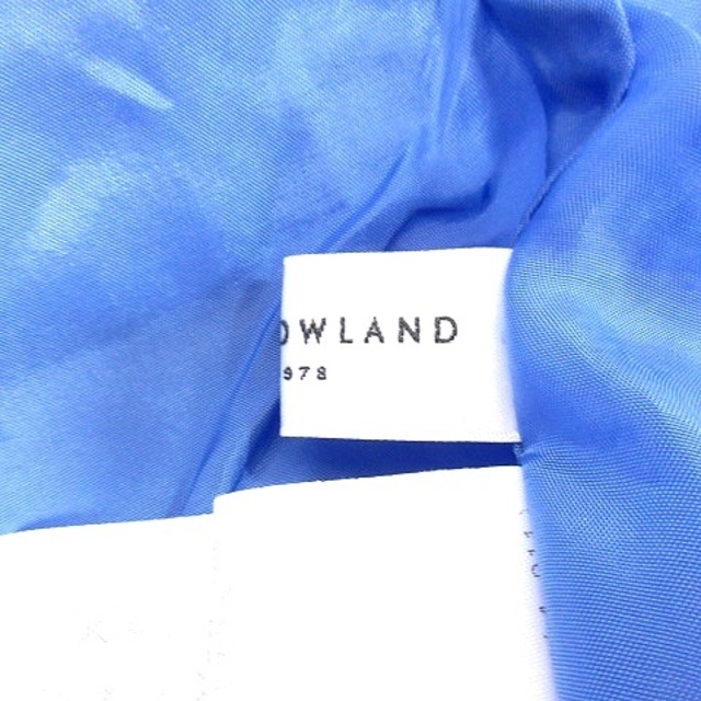 TOMORROWLAND(トゥモローランド)のトゥモローランド TOMORROWLAND ギャザースカート ひざ丈 34 青 レディースのスカート(ひざ丈スカート)の商品写真