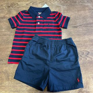 ラルフローレン(Ralph Lauren)の☆☆くらこ様専用☆☆【美品】半袖ポロシャツ ショートパンツ セット 18M(シャツ/カットソー)