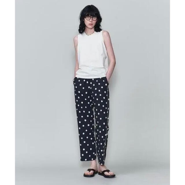 6 ROKU ロク　DOT PRINT PANTS ドットプリントパンツ