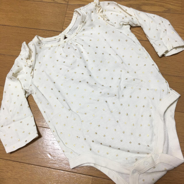 babyGAP(ベビーギャップ)の【コロン様専用】babyGAP 70 ロンパース 3枚セット 肌着 女の子 キッズ/ベビー/マタニティのベビー服(~85cm)(ロンパース)の商品写真