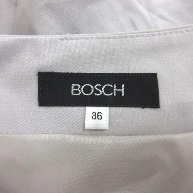 BOSCH(ボッシュ)のボッシュ BOSCH タイトスカート ひざ丈 タック 36 ライトグレー /CT レディースのスカート(ひざ丈スカート)の商品写真