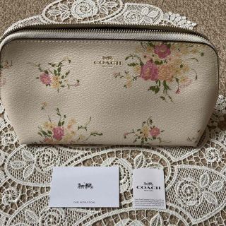 コーチ(COACH)の専用ページ⭐︎新品未使用　coach花柄ポーチ(ポーチ)