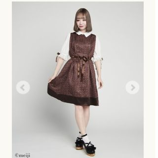 アクシーズファム(axes femme)の山花茶様専用★axes femme meijiコラボワンピース(ひざ丈ワンピース)