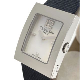ディオール(Christian Dior) 白 腕時計(レディース)(ステンレス)の