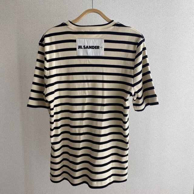 Jil Sander(ジルサンダー)のJILSANDER + tシャツ　ボーダー　メンズM メンズのトップス(Tシャツ/カットソー(七分/長袖))の商品写真