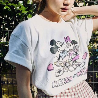 メリージェニー(merry jenny)のmerry jenny ディズニーコラボTシャツ(Tシャツ(半袖/袖なし))