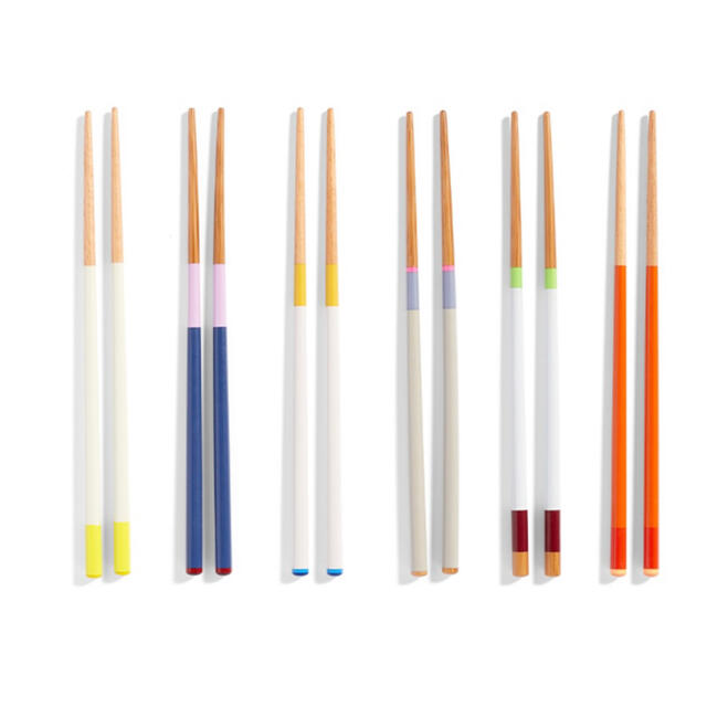 【新品未開封】HAY お箸セット COLOUR STICKS SET OF 6 インテリア/住まい/日用品のキッチン/食器(カトラリー/箸)の商品写真