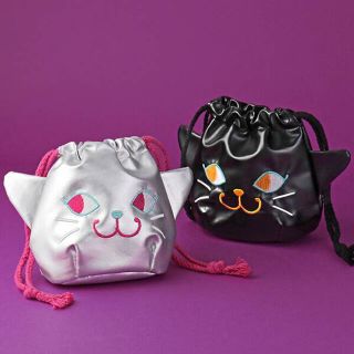 カルディ(KALDI)のKALDI カルディ ねこちゃん巾着 ハロウィン ネコ(ポーチ)