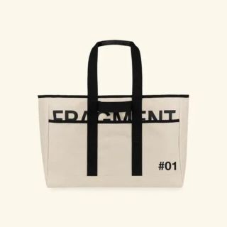 フラグメント(FRAGMENT)の<新品未使用> L/UNIFORM FRAGMENT バッグ ブラック(トートバッグ)