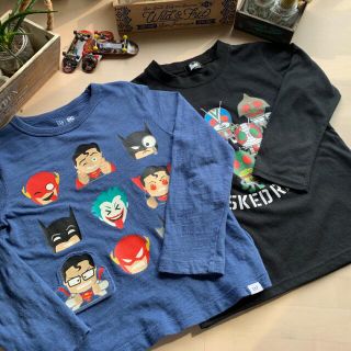 ベビーギャップ(babyGAP)のbabyGAP  仮面ライダー ロンＴ 7分袖 100 110(Tシャツ/カットソー)