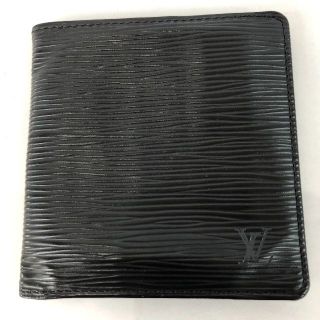 ルイヴィトン(LOUIS VUITTON)のK0085 ルイヴィトン エピ 財布 二つ折り メンズ (折り財布)