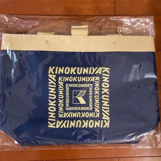 kinokuniya 紀伊國屋 エコバッグ 京王百貨店 ネイビー 非売品 ♡(エコバッグ)