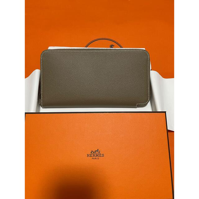 最終値下げ Hermes - 新品・未使用 アザップ ロング シルクイン 長財布