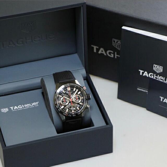 TAG Heuer(タグホイヤー)の美品！タグホイヤー　カレラ　キャリバー　02　CBG2010.FT6143 メンズの時計(腕時計(アナログ))の商品写真